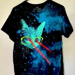 Lazer Cats!! Mens Large T-shirt